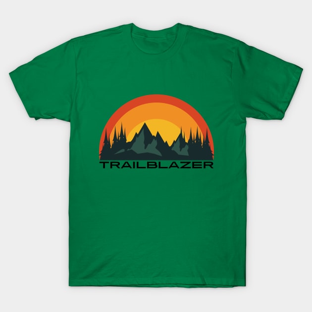 Trailblazer Sunset Sunrise T-Shirt by Unicorns and Farts